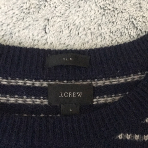 J Crew Factory Merino Wool Blend Sweater (Slim, Large) - Picture 3 of 6